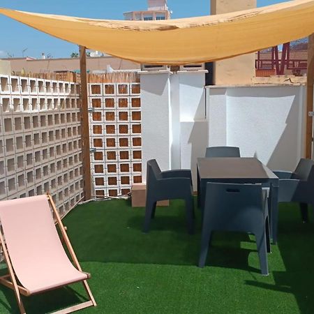 Estudio Centro Malaga Terraza Y Barbacoa Екстериор снимка