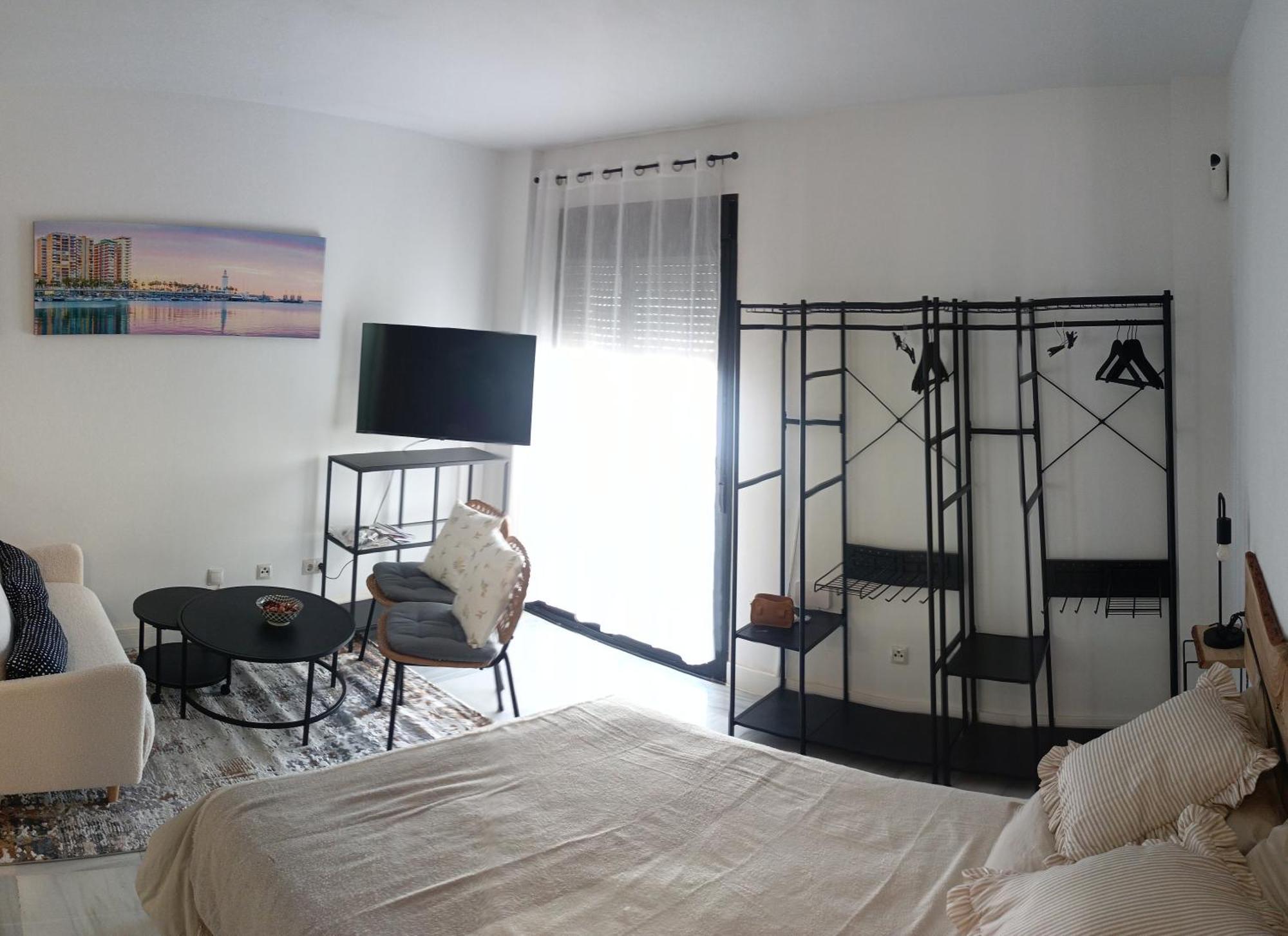 Estudio Centro Malaga Terraza Y Barbacoa Екстериор снимка
